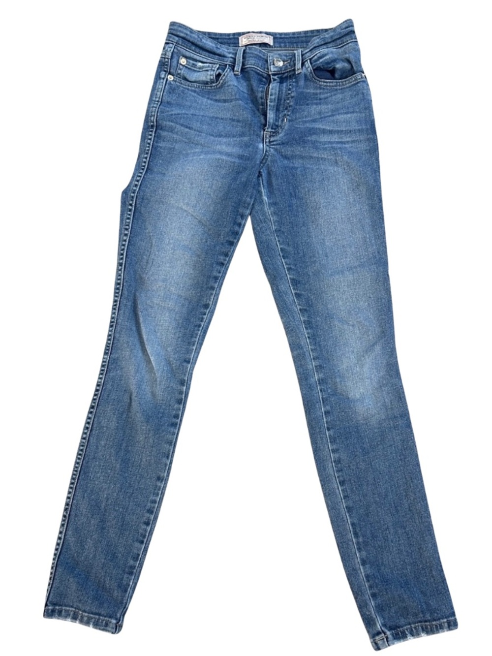 Guess High Rise Ankle Jeans, Size 25, Medium Wash, High Waist, Skinny Ankle